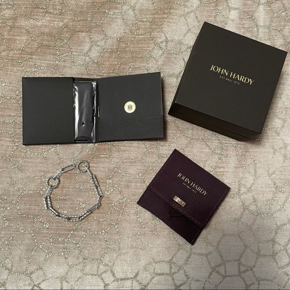 John Hardy Amulet chain bracelet 925 silver NIB - Picture 8 of 15